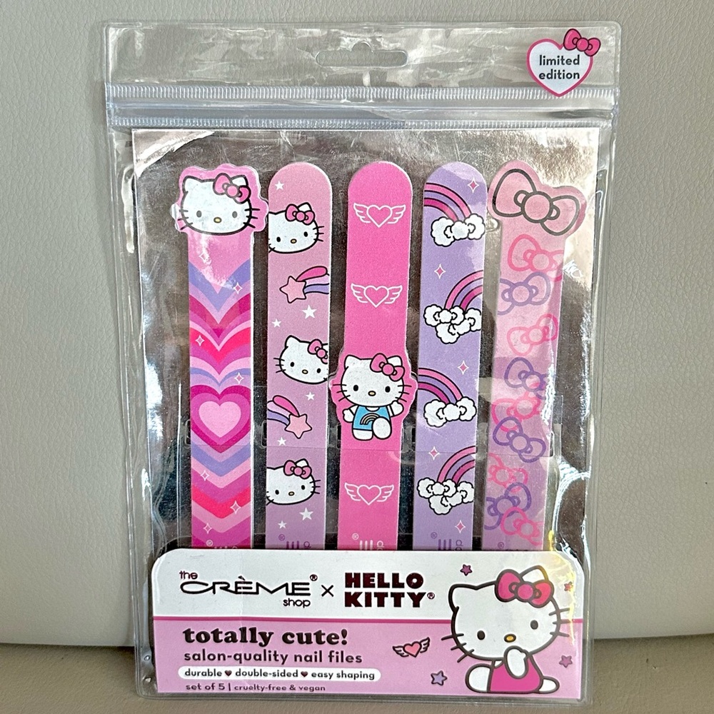 The Creme Shop x Hello Kitty Y2K Collection Totally Cute! Nail Files